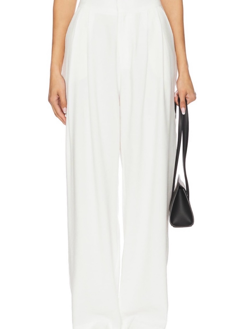NONchalant Fallon Wide-Leg Pants in White